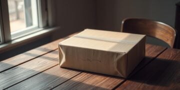 mystery package arrival